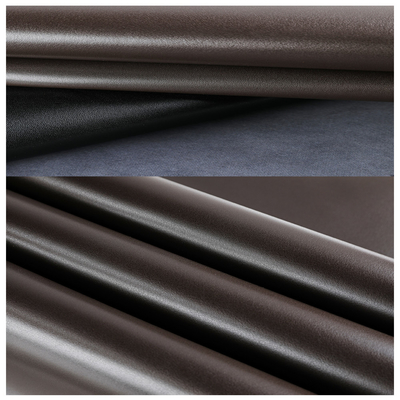 le tissu en cuir Nappa de silicone de largeur de 125cm donnent à la longue résistance une consistance rugueuse à l'abrasion
