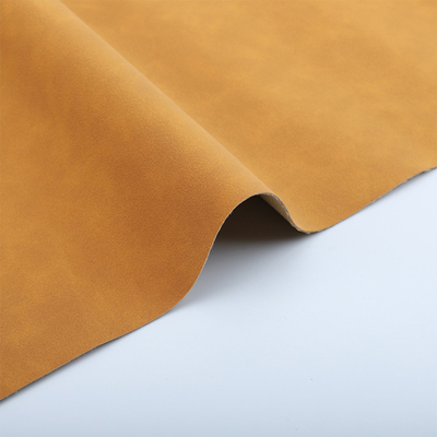 tissu enduit résistant de Microfiber d'abrasion de largeur de 1.37m pour des sofas
