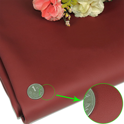 Le tissu confortable de cuir de meubles de GV a enduit le suède Microfiber de Faux