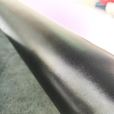 Synthétique mou en cuir Microfiber en cuir de sport épais du gris argenté 0.5mm