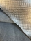Le tissu de Gray Floor Pattern Silicone Leather se fanent - tridimensionnel résistant
