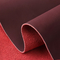 Le doux en cuir de peau d'unité centrale garnissent en cuir le tissu en cuir de bout droit noir synthétique artificiel pour le matériel de ceinture de sac à main