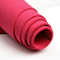 cuir synthétique de PVC de 1.0mm Rose Red Microfiber Leather Fabric pour des chaussures