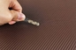 Tissu ignifuge de Microfiber de silicagel de cuir de fibre de carbone