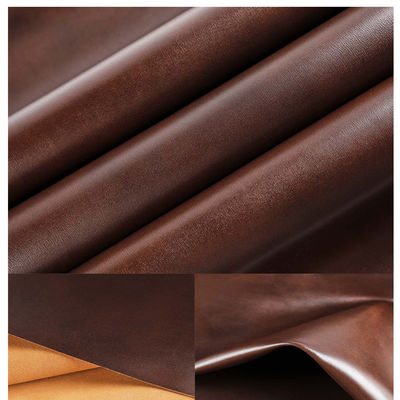 Tissu en cuir de silicone imperméable facile au matériel en cuir de sac propre de toucher doux