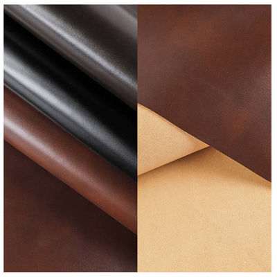 Tissu en cuir imperméable portable de texture fine de silicone pour le sac à main