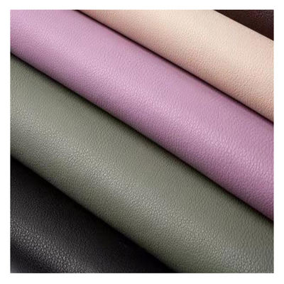 L'unité centrale en cuir de tissu de Faux a enduit le cuir de tissu de Microfiber pour des sacs à main
