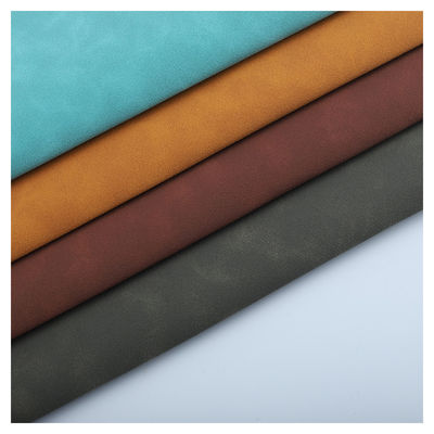L'unité centrale en cuir de tissu de Faux a enduit le cuir de tissu de Microfiber pour des sacs à main
